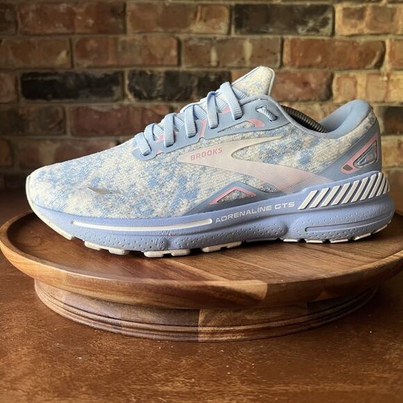 Brooks Adrenaline GTS 23 Supportive Blue Running Shoes Sneakers Women's 9 - Picture 1 of 16